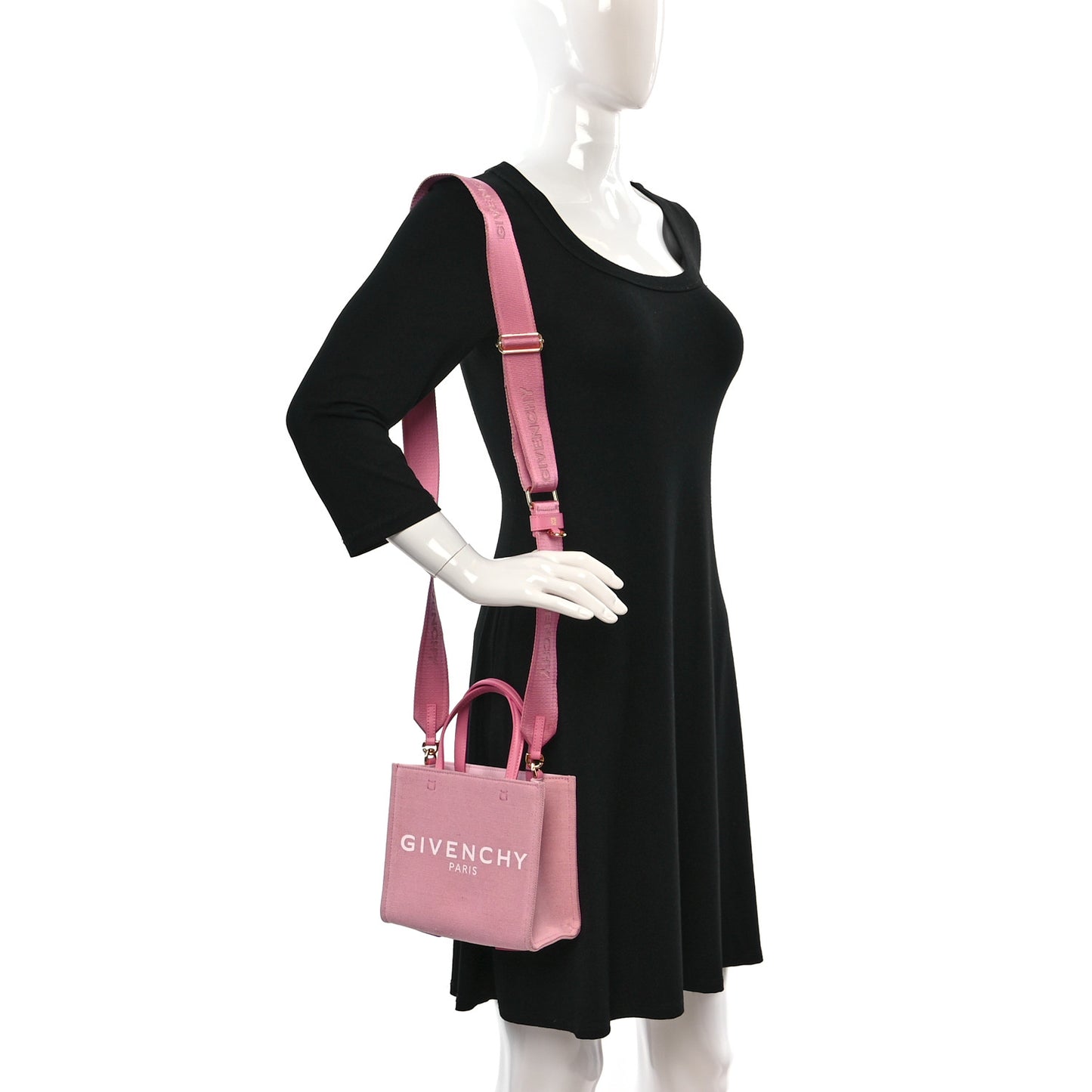 Canvas Mini G-Tote Bright Pink