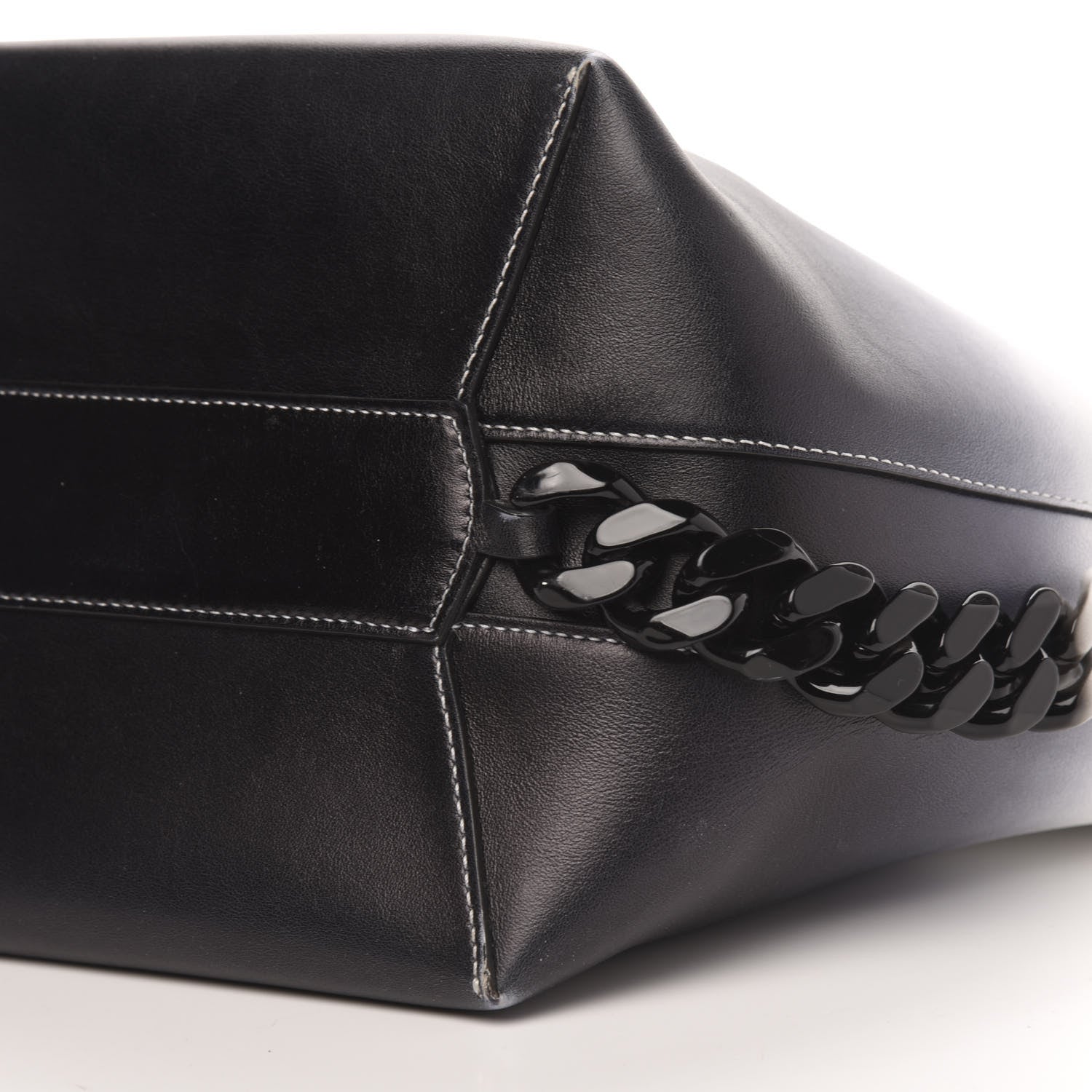 Givenchy Calfskin Degrade Infinity Bucket Bag Black White 10 of 10