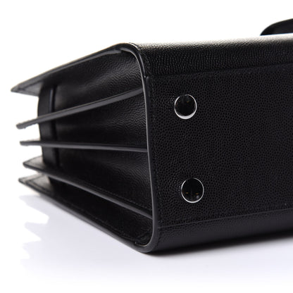 Saint Laurent Grain De Poudre Nano Sac De Jour Black 9 of 10