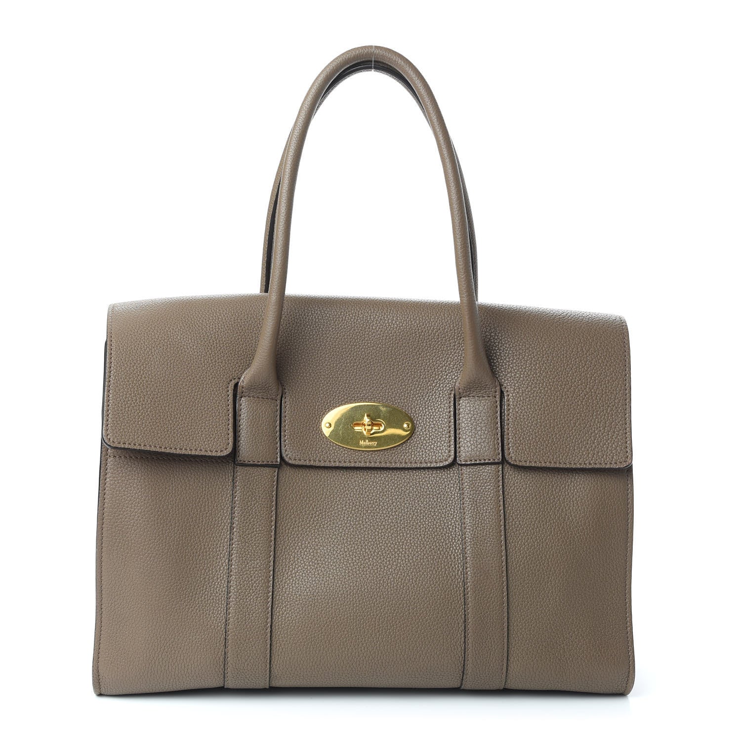 Mulberry Classic Grain Small Bayswater Clay 1 of 9