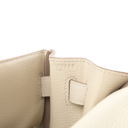 Hermes Togo Kelly Retourne 32 Craie 7 of 11
