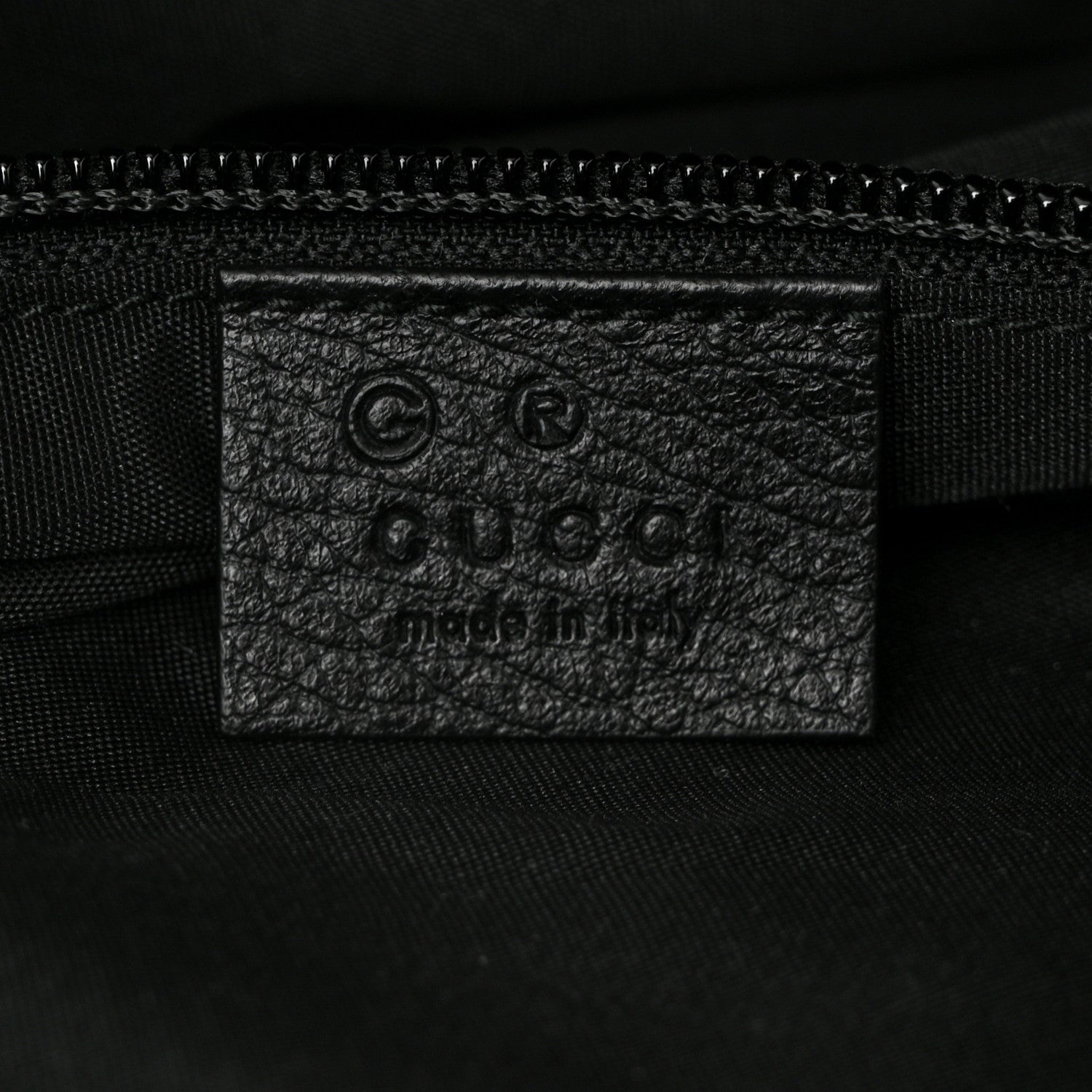 Gucci Nylon Monogram Large Duffle Bag Black 6 of 10
