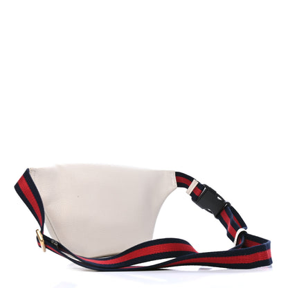 Gucci Grained Calfskin Small Logo Belt Bag White 2 of 5