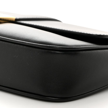Salvatore Ferragamo Calfskin Archive Gancini Flap Crossbody Black 11 of 12