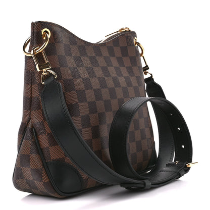 Louis Vuitton Damier Ebene Odeon PM Black 3 of 12
