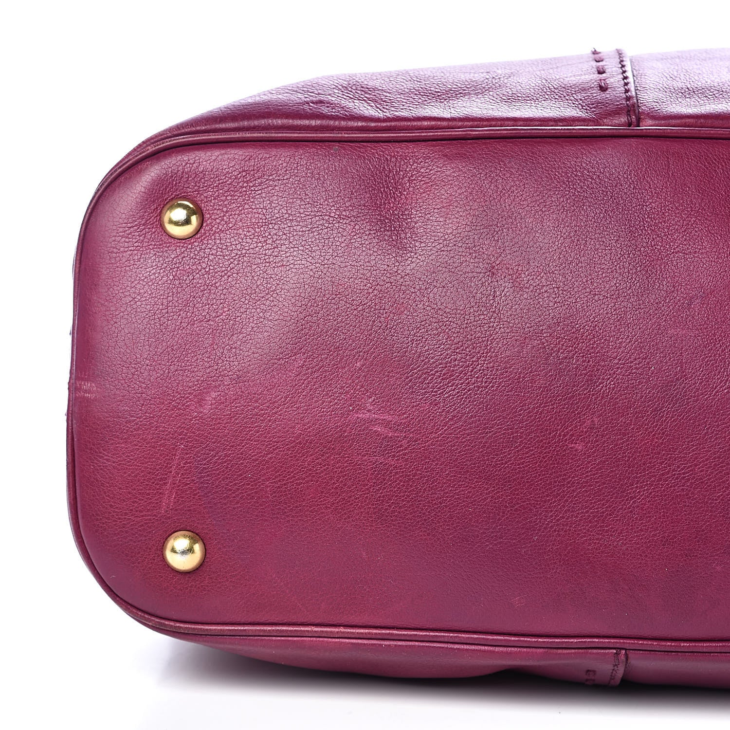 Saint Laurent Calfskin Oversized Muse Black Cherry 15 of 18