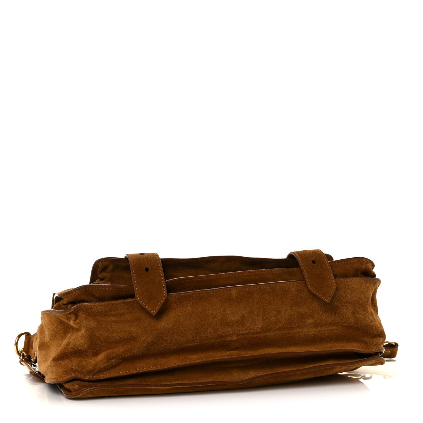 Suede Medium PS1 Satchel Tobacco