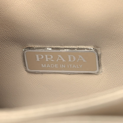 Prada Nappa Soft Padded Medium Double Handled Shoulder Bag Deserto 8 of 11