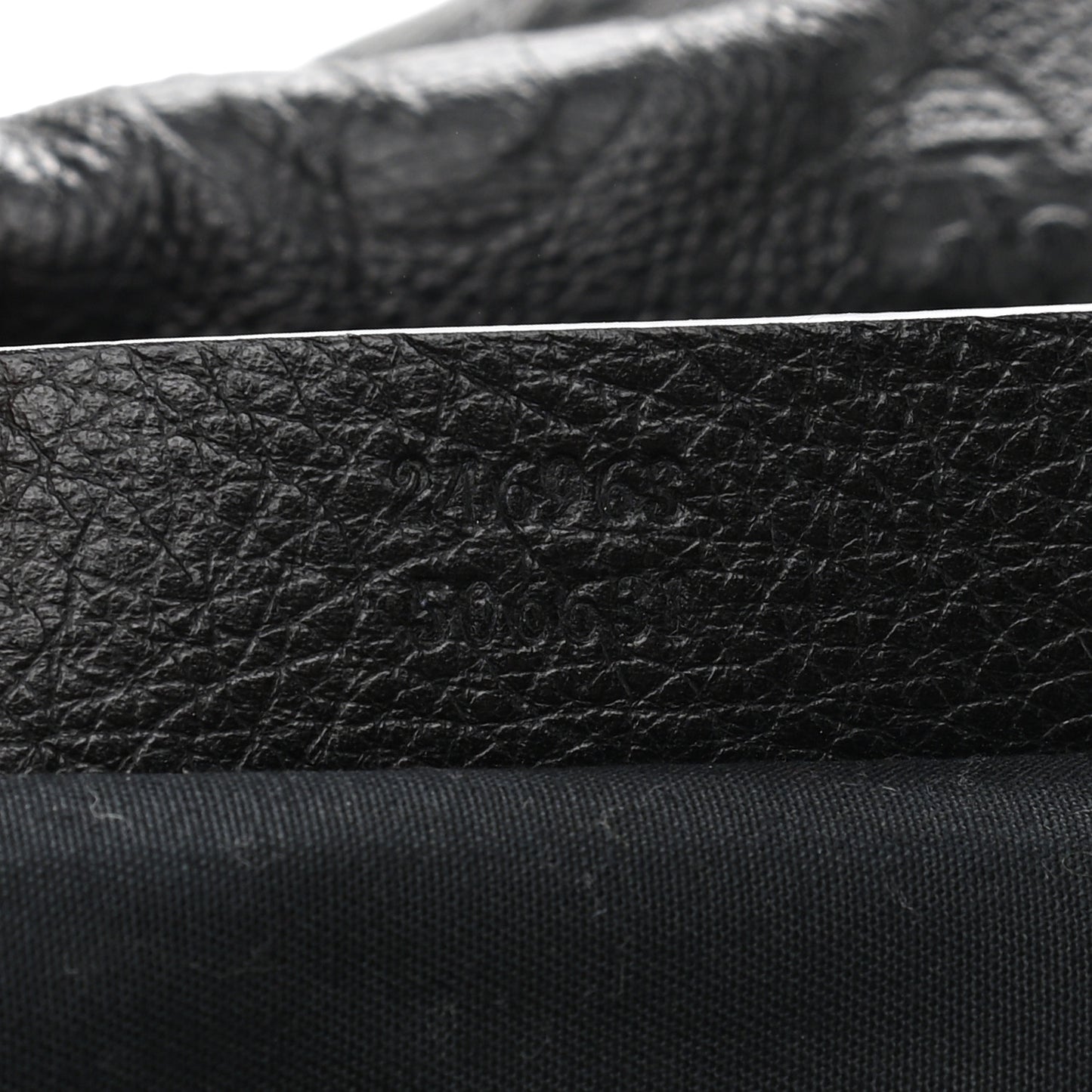 Calfskin Skull Embossed De Manta Tote Black