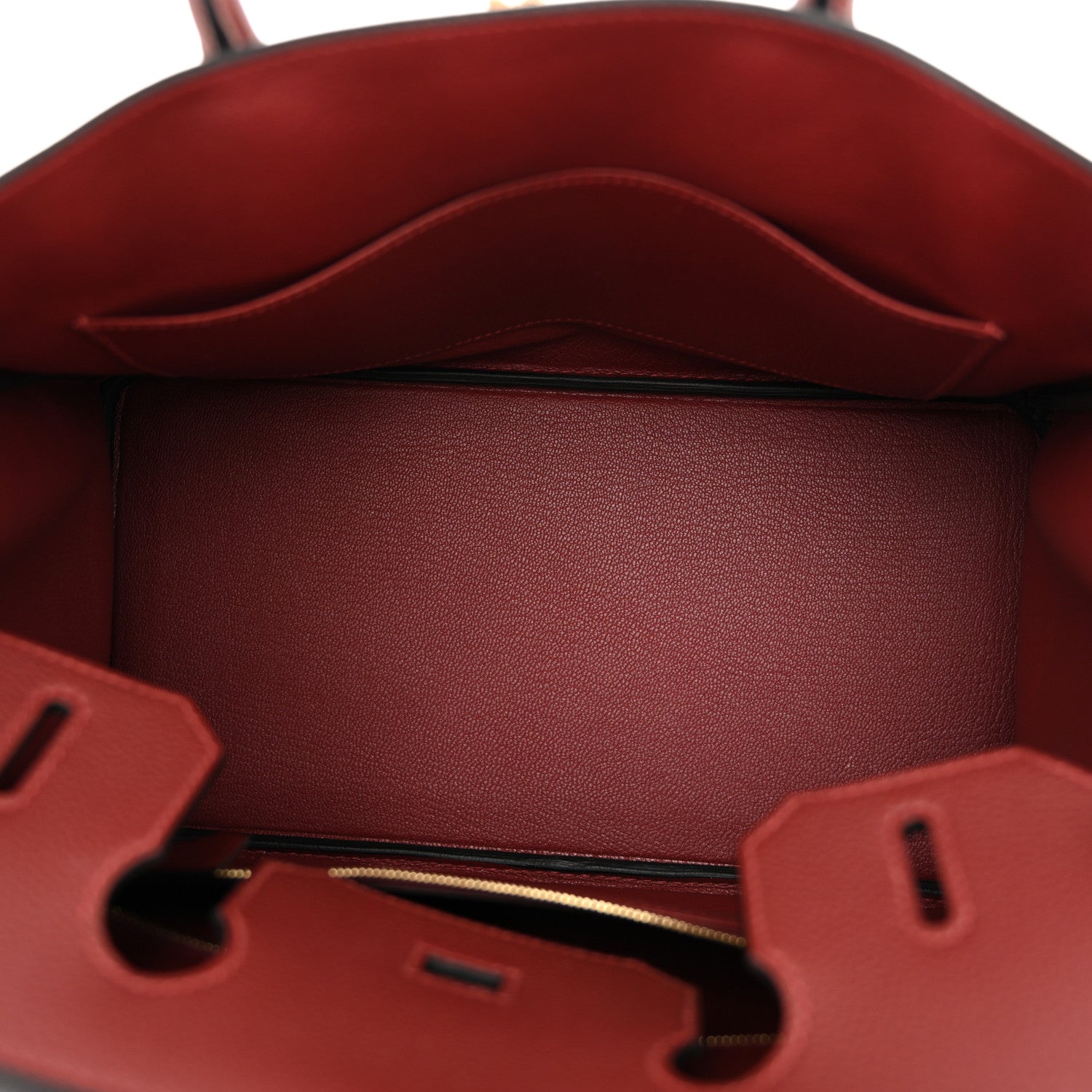 Hermes Togo Birkin 30 Rouge H 5 of 11