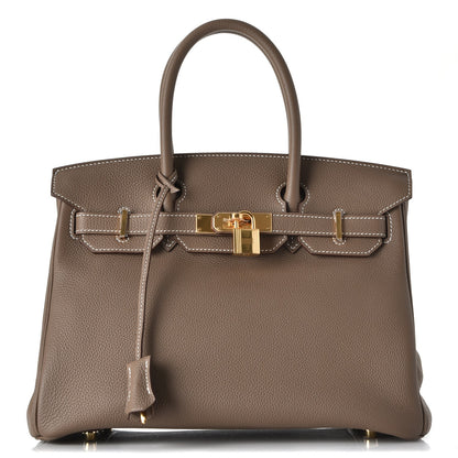 Hermes Togo Birkin 30 Etoupe 1 of 38