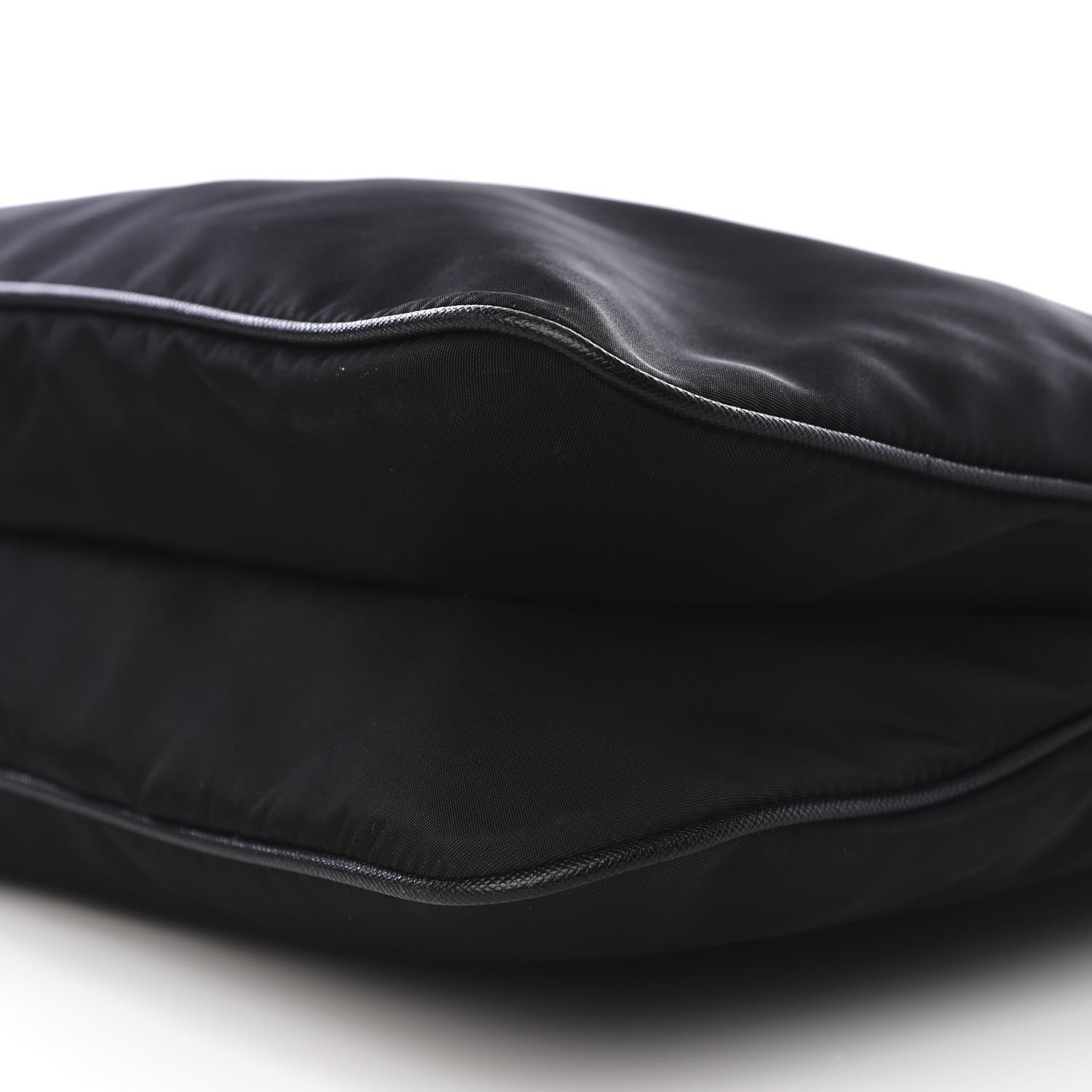 Prada Nylon Vela Flat Messenger Bag Black 6 of 8