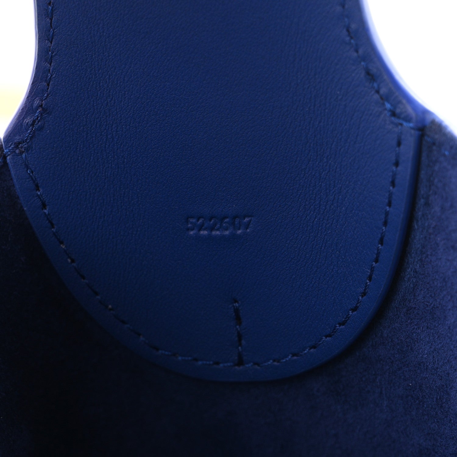 Loewe Smooth Calfskin Medium Bilbao Bucket Bag Stellar Blue 7 of 10