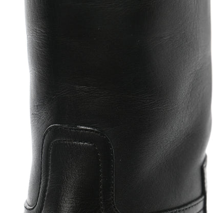 Hermes Calfskin Jeep Boots 36 Black 14 of 14