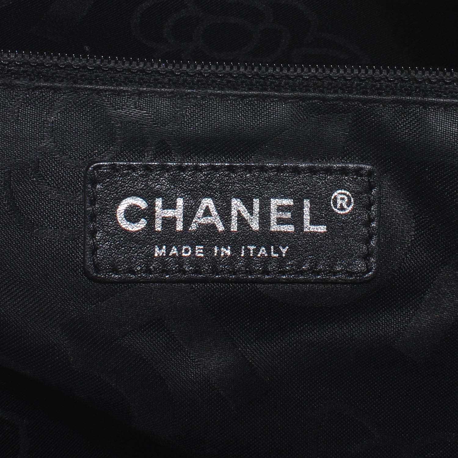 Chanel Lambskin Vertical Quilted Large Mademoiselle Tote Black 6 of 11