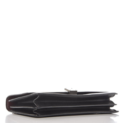 Celine Smooth Calfskin Medium Case Chain Flap Black 4 of 10