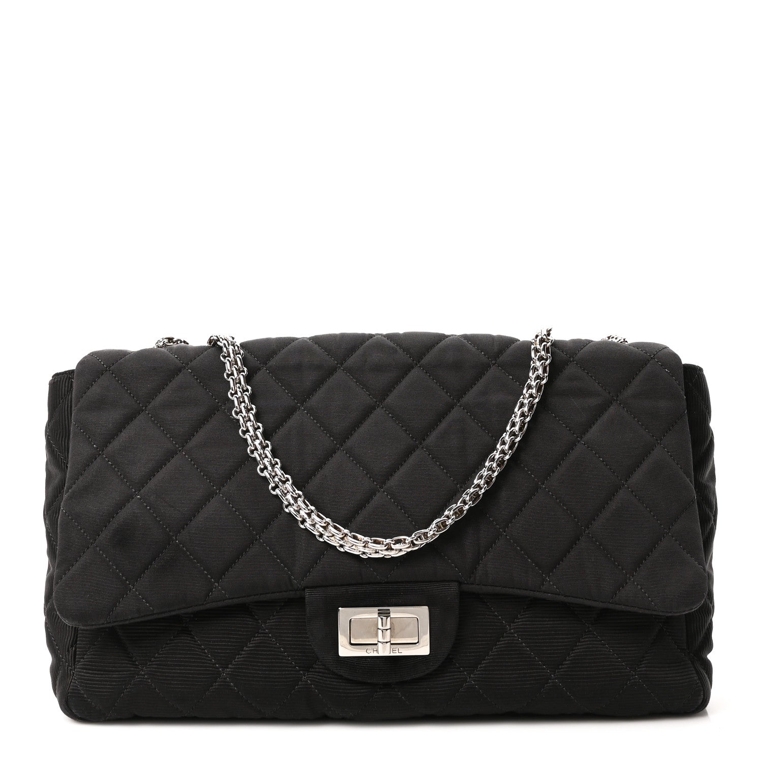 Chanel Jersey Quilted 2.55 Reissue 227 Flap Black 1 of 10