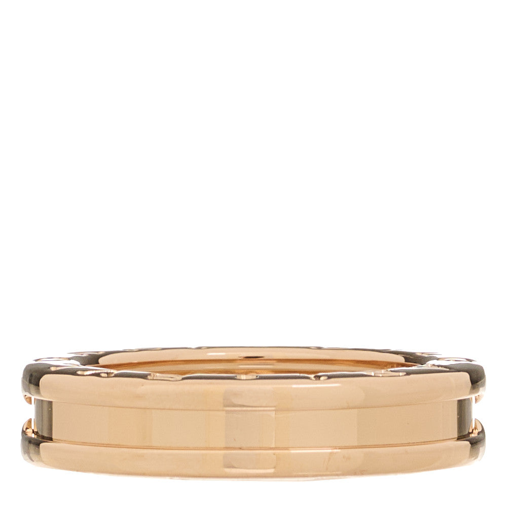Bulgari 18K Rose Gold B.Zero1 One-Band Ring 50 5.25 3 of 5