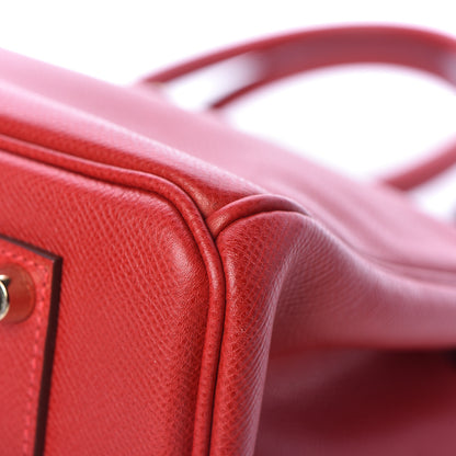 Hermes Epsom Birkin 35 Rouge Casaque 38 of 44