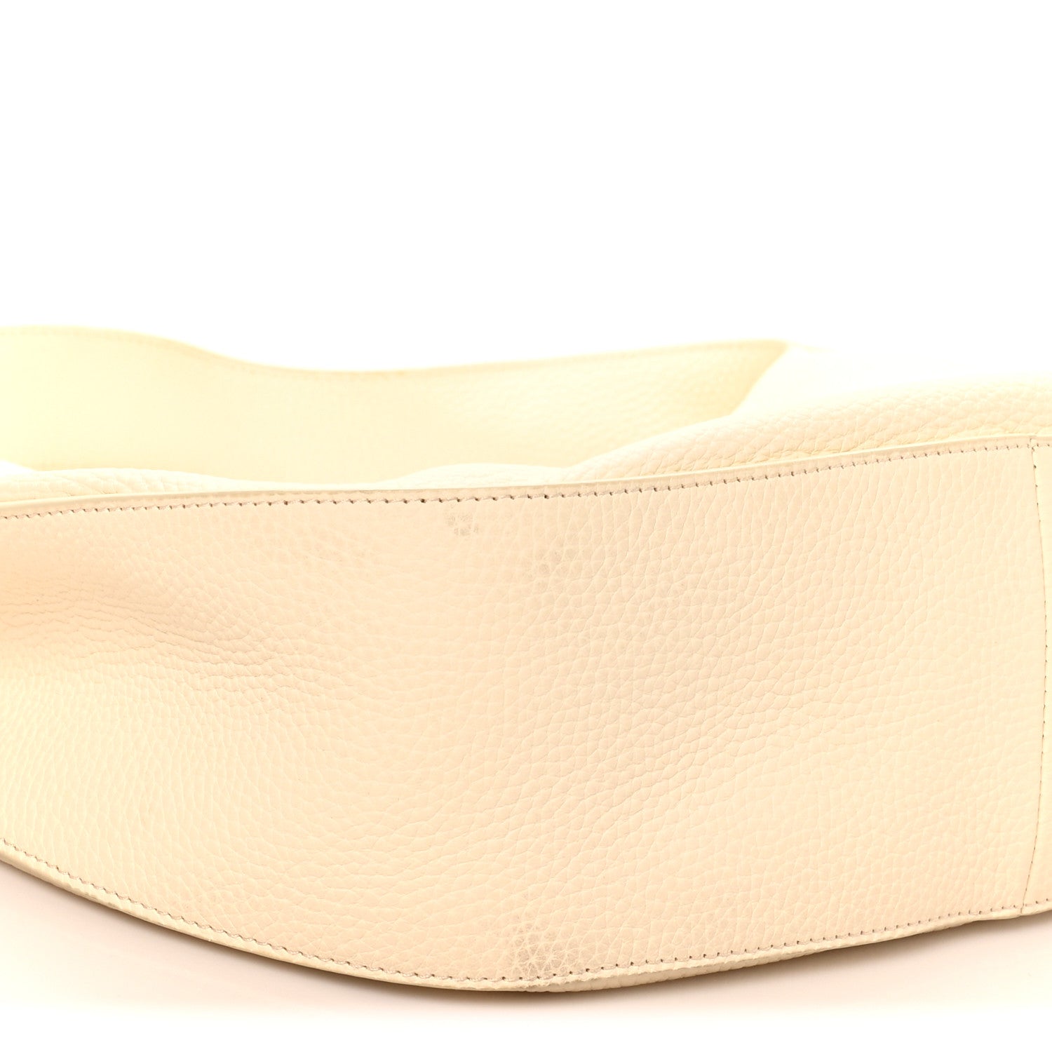 The Row Matte Grained Calfskin Allie Bag Milk 8 of 9