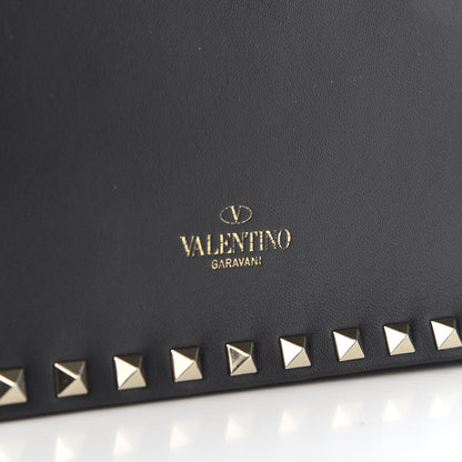 Valentino Garavani Nappa Rockstud Wristlet Clutch Black 9 of 9