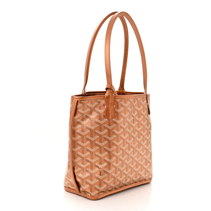 Goyard Goyardine Precious Metals Reversible Mini Anjou Rose Gold 4 of 17