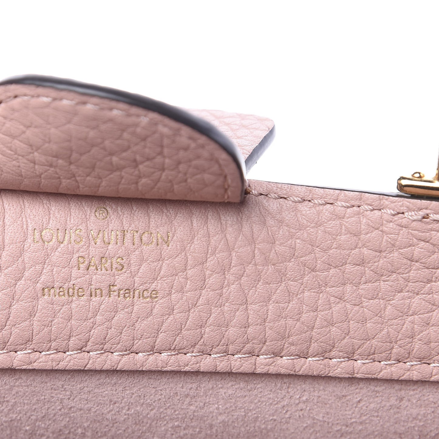Damier Ebene Cuir Taurillon Brittany Magnolia