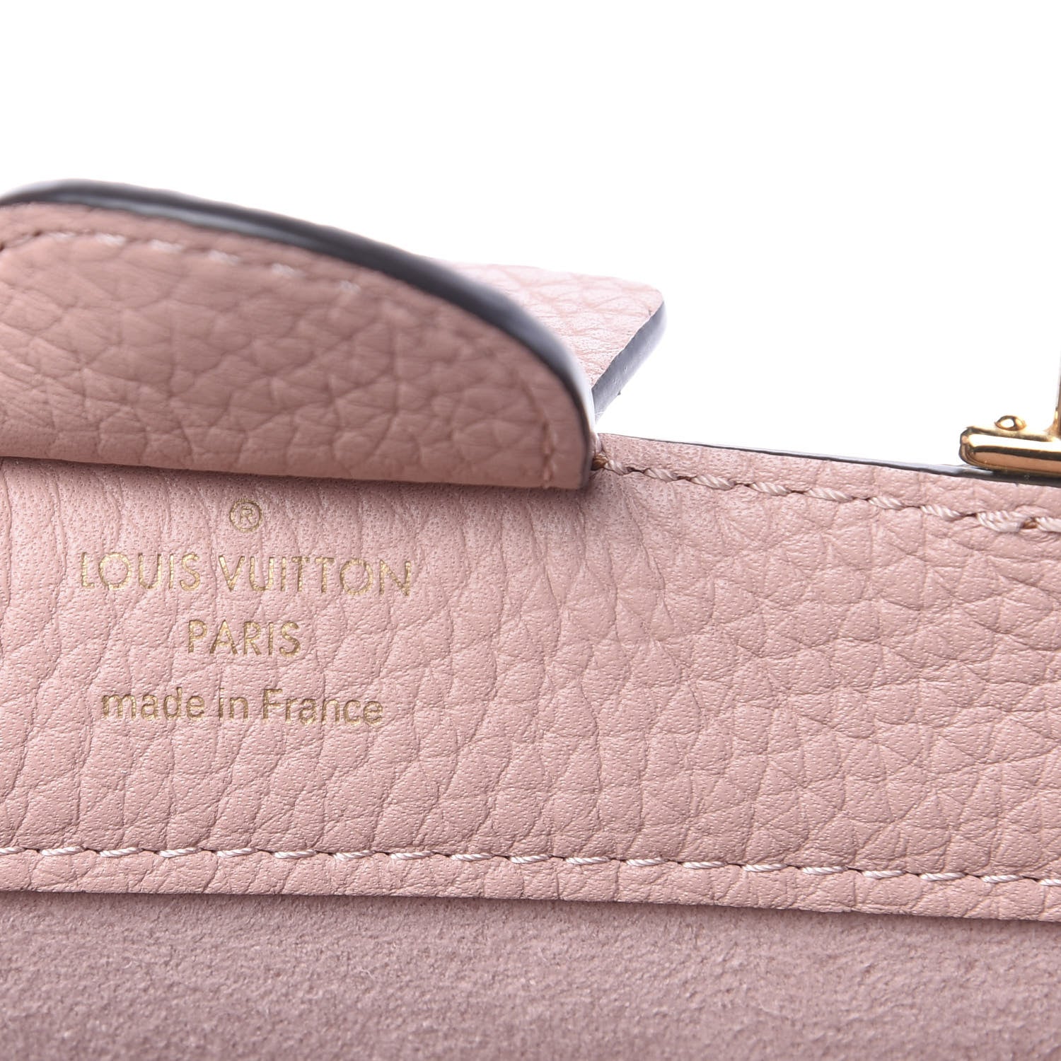 Louis Vuitton Damier Ebene Cuir Taurillon Brittany Magnolia 5 of 10