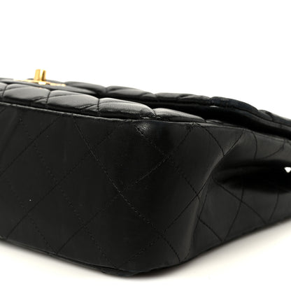 Chanel Lambskin Quilted Jumbo Single Flap Black 11 of 15