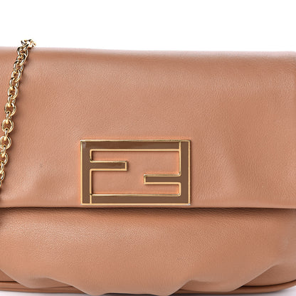 Fendi Vitello Flamingo Enamel Fendista Pouchette Crossbody Orzo 12 of 12