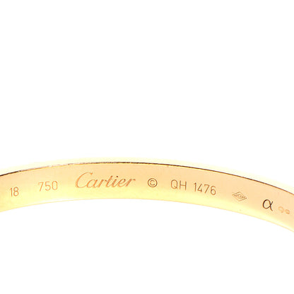 Cartier 18K Yellow Gold LOVE Bracelet 18 4 of 5