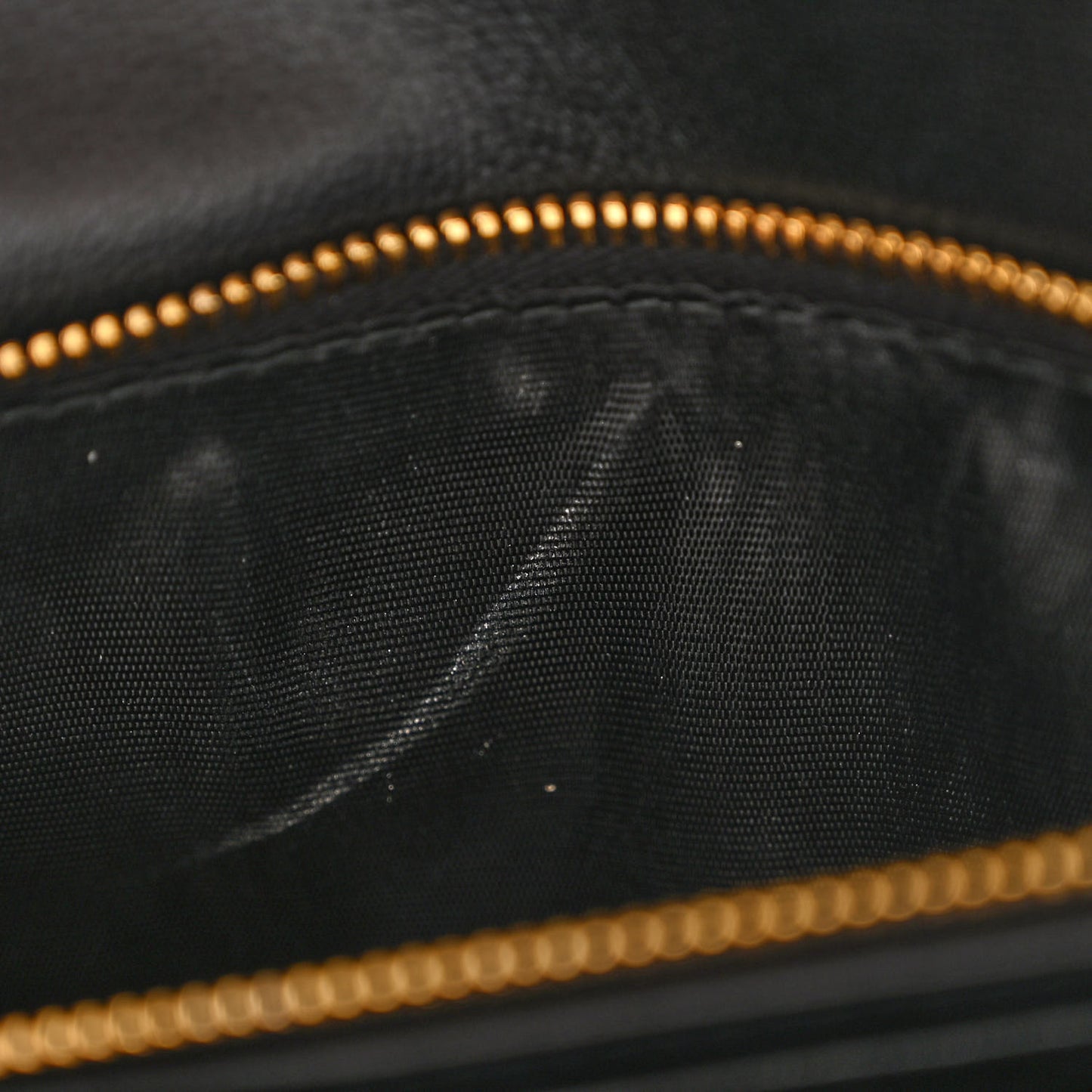 Nappa Matelasse Wallet On Chain Black