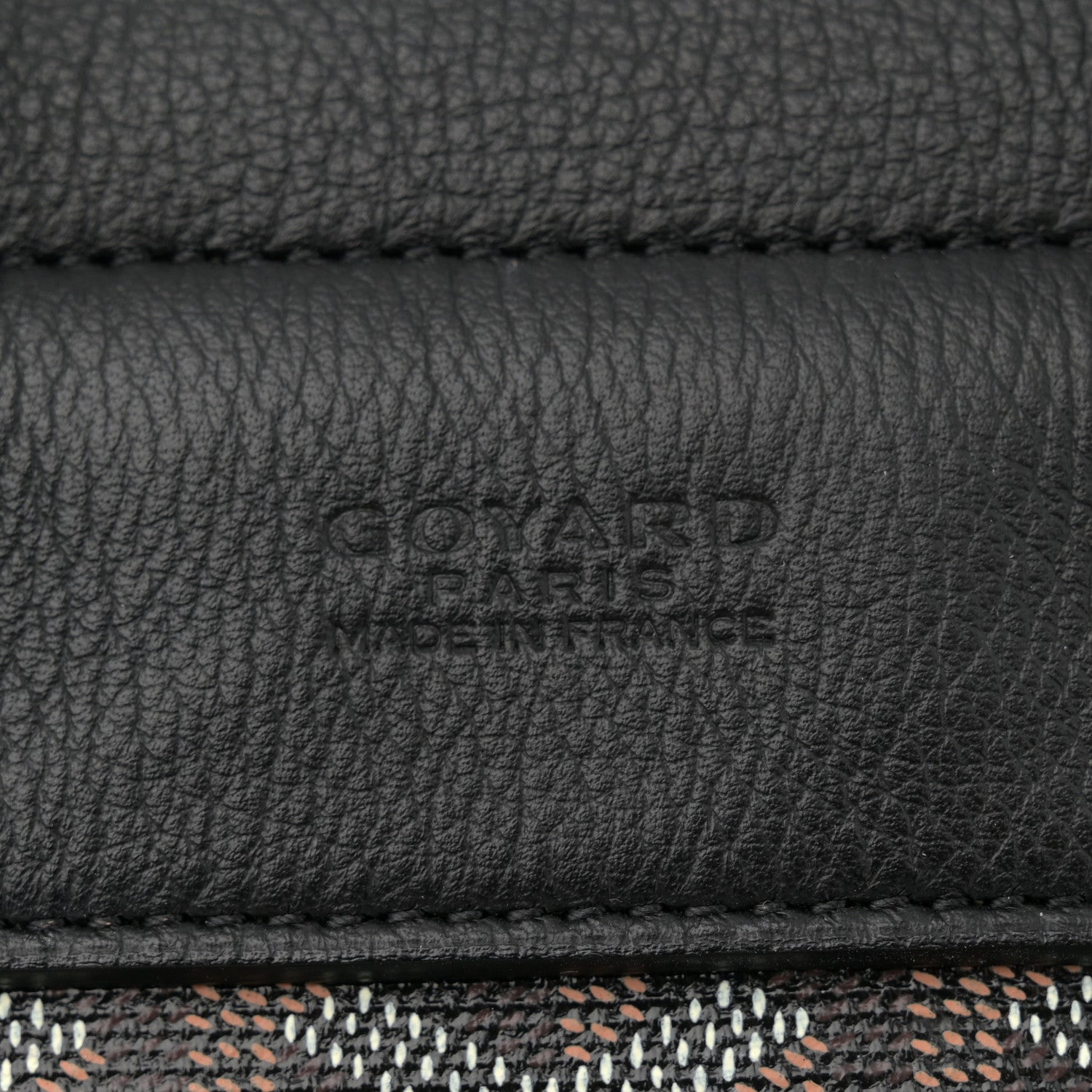 Goyard Goyardine Calfskin Mini Alpin Backpack Black 6 of 10