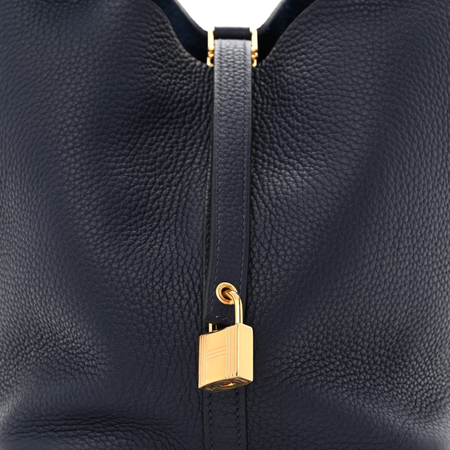 Hermes Taurillon Clemence Picotin Lock 22 MM Bleu Nuit 8 of 10