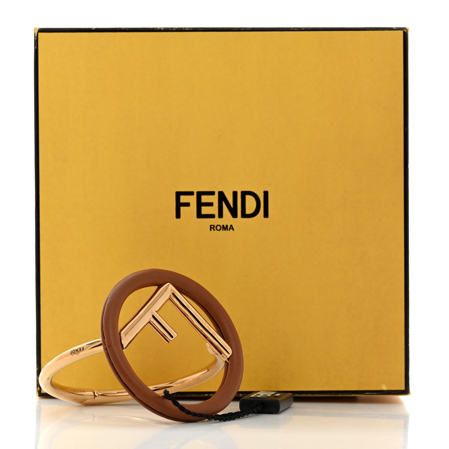 Nappa Metal F is Fendi Bracelet Oro Corteccia