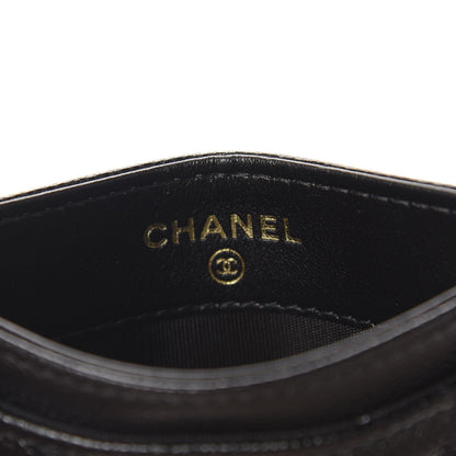 Chanel Caviar Quilted French New Wave Card Holder Black 6 of 9