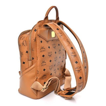MCM Visetos Small Duke Backpack Cognac 3 of 10
