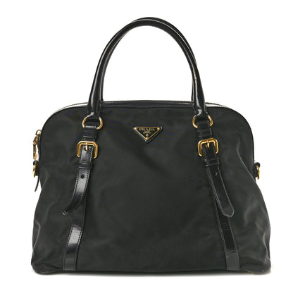 Prada Tessuto Nylon Soft Calf Tote Black 1 of 9