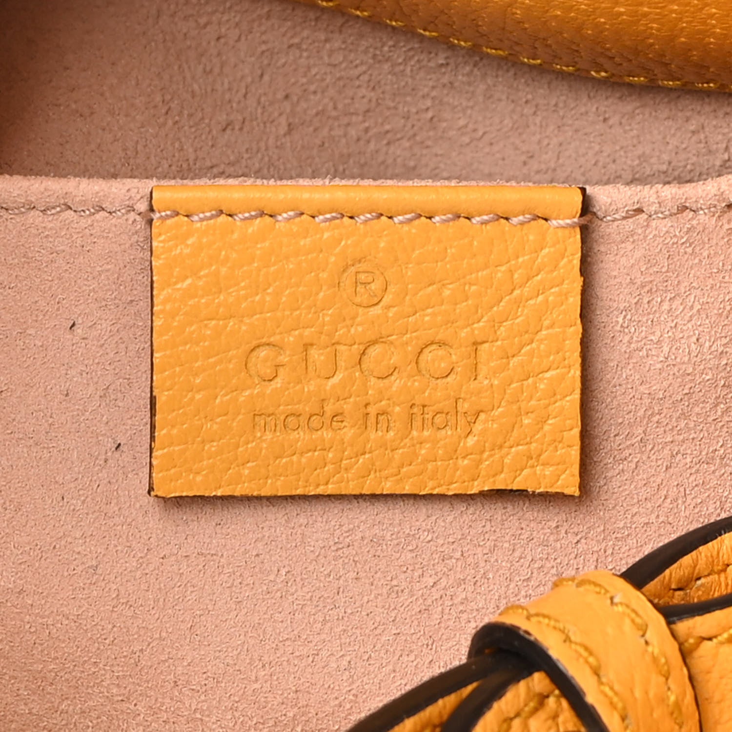 Gucci GG Supreme Monogram Flora Small Ophidia Bucket Bag Beige Multicolor Crop 6 of 8