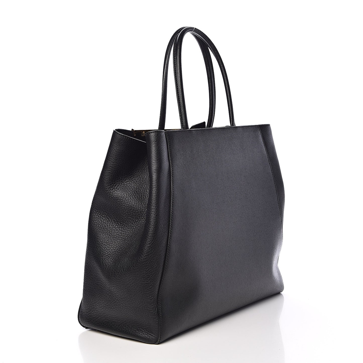 Vitello Elite Large 2Jours Tote Black