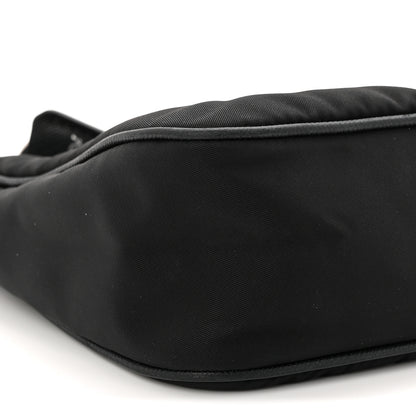 Prada Nylon Re-Edition 2005 Shoulder Bag Black 10 of 12