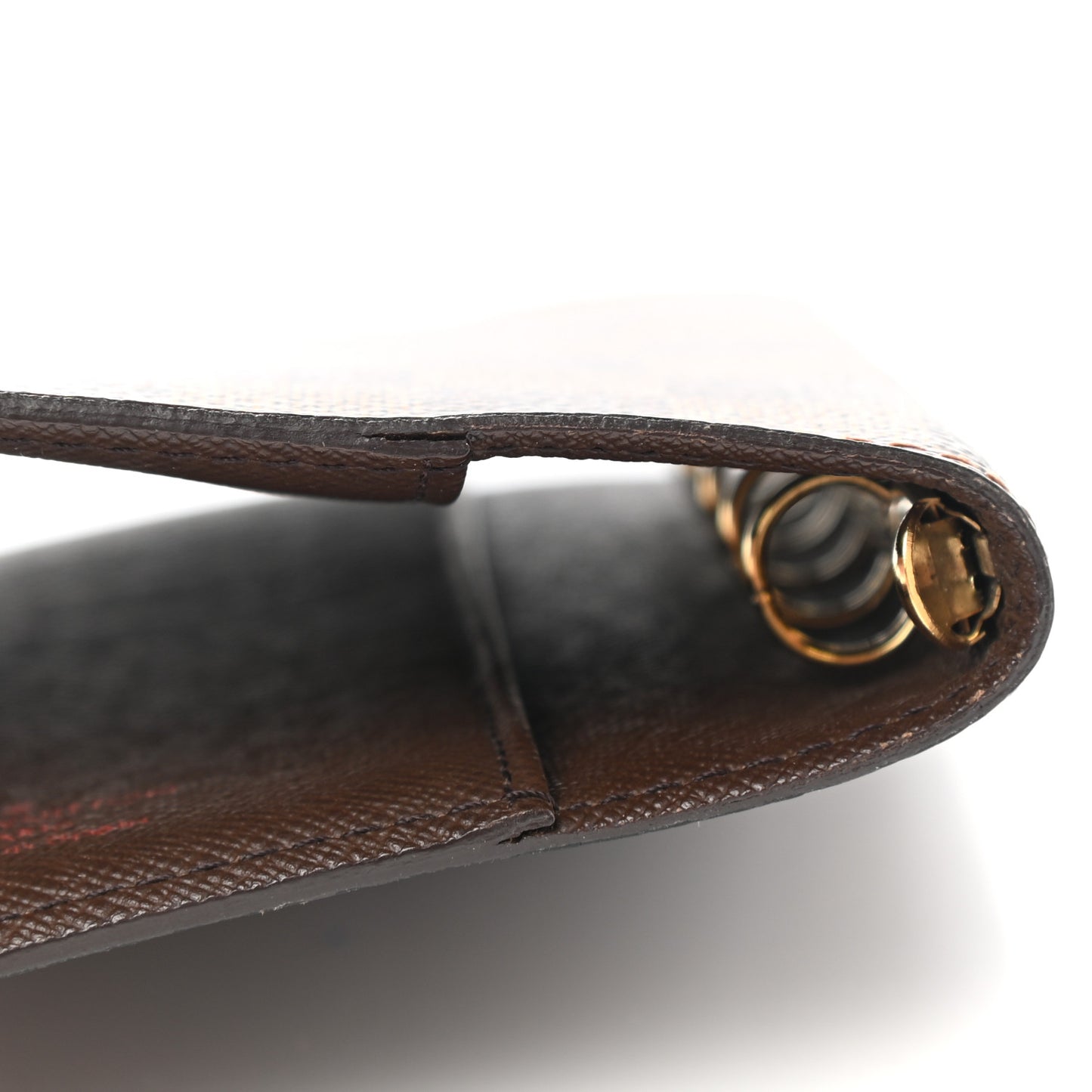 Damier Ebene Small Ring Agenda Cover