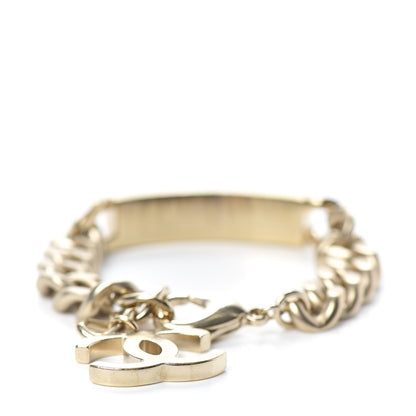 Chanel Metal Chain ID CC Bracelet Gold 3 of 4