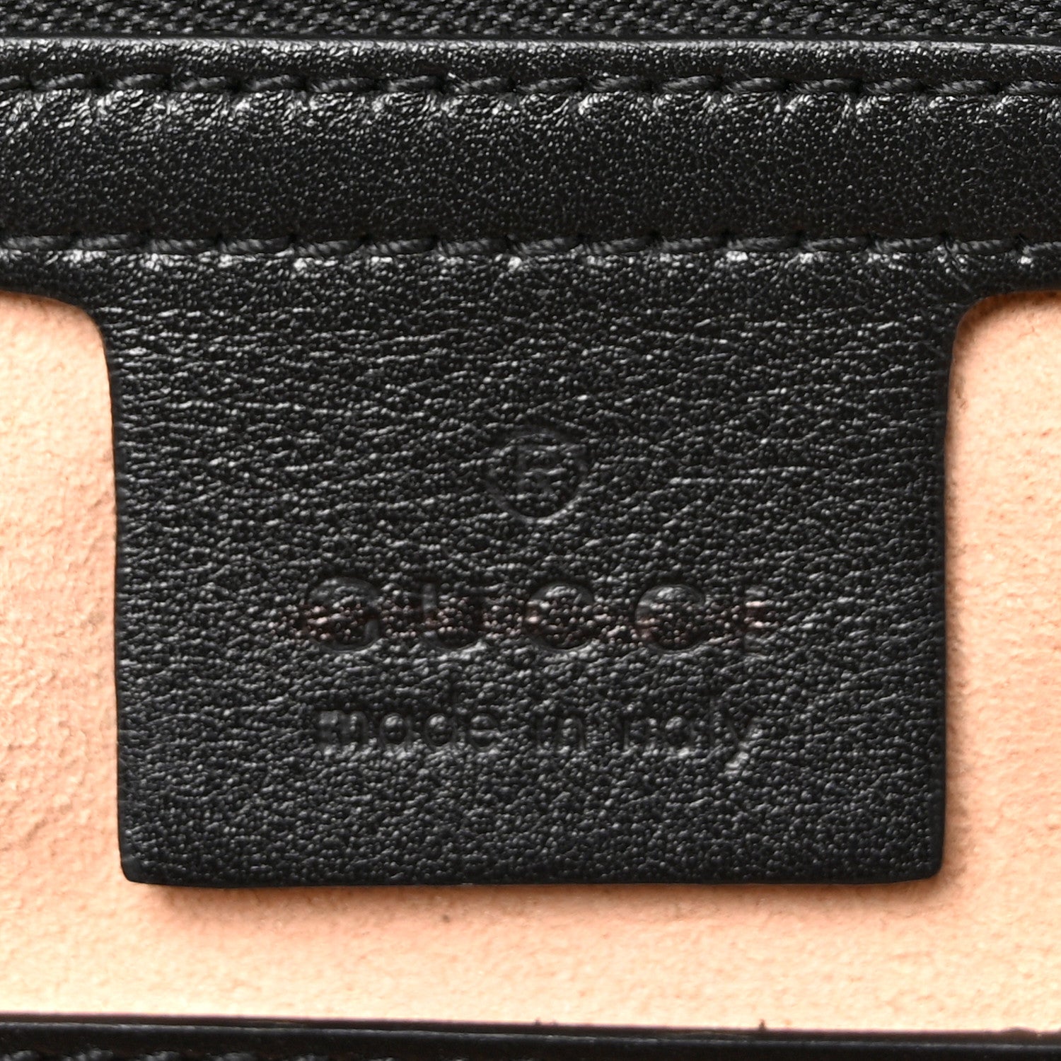 Gucci Calfskin Matelasse Studded Small Pearly GG Marmont Shoulder Bag Black 6 of 13