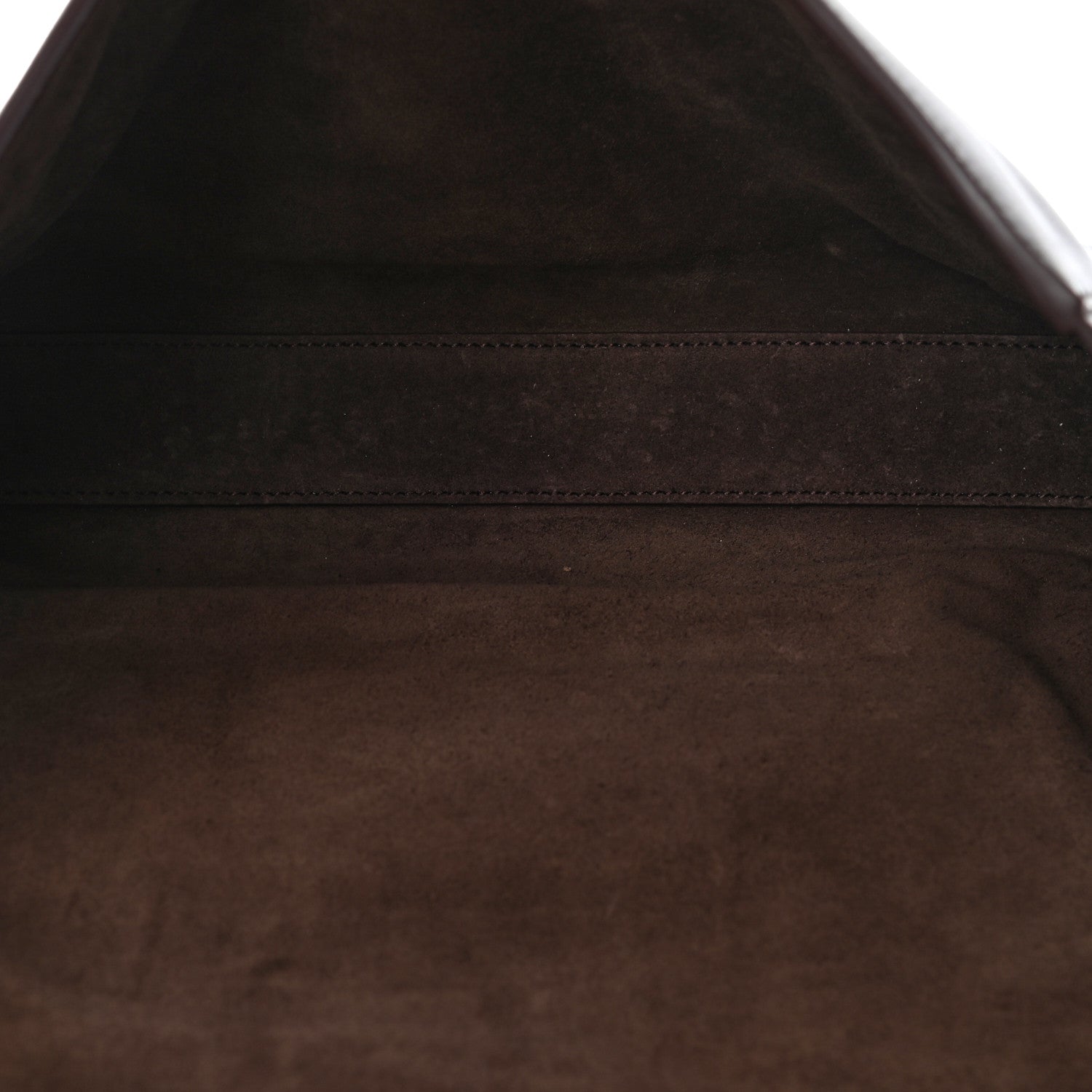 Saint Laurent Smooth Calfskin Suede Medium Reversible Monogram Kate Satchel Military Brown 8 of 10