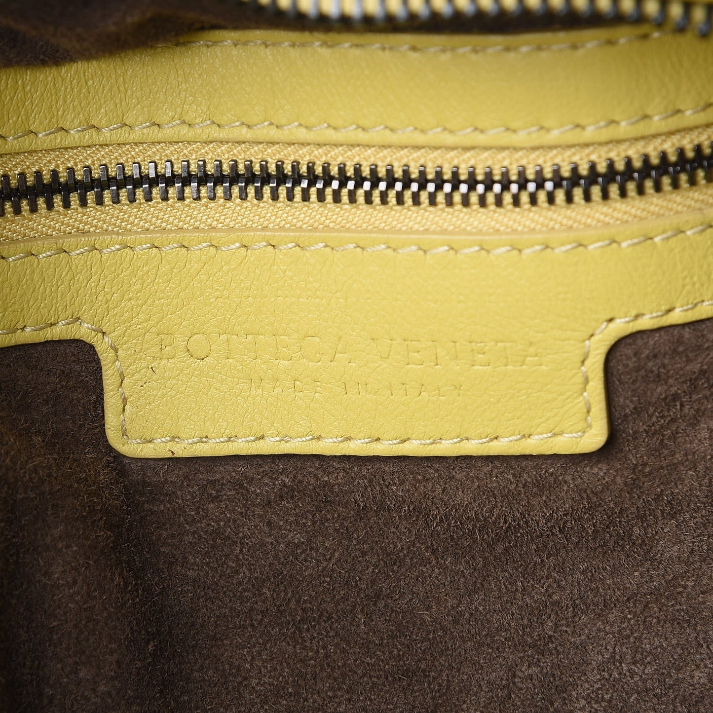 Nappa Intrecciato Maxi Veneta Hobo Yellow