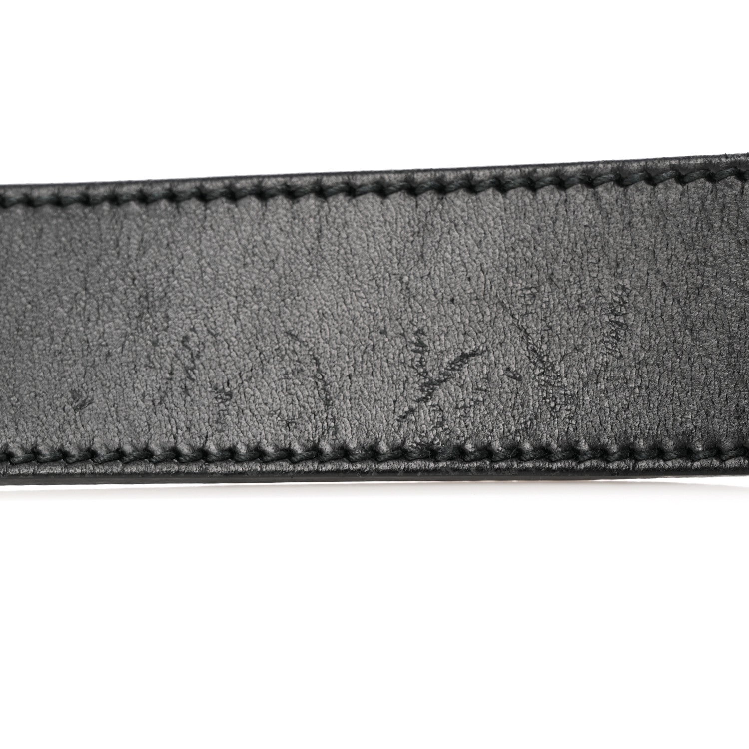 Gucci Calfskin Interlocking G Belt 95 38 Black 5 of 10