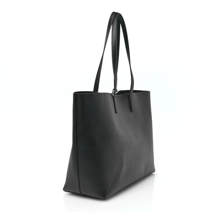Saint Laurent Calfskin Large Shopping Tote Black 4 of 11