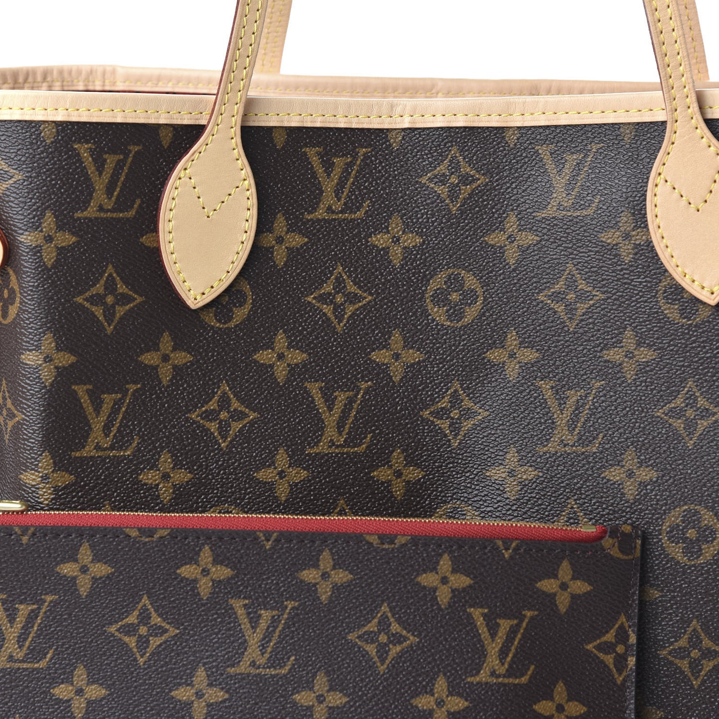 Monogram Neo Neverfull MM Cherry