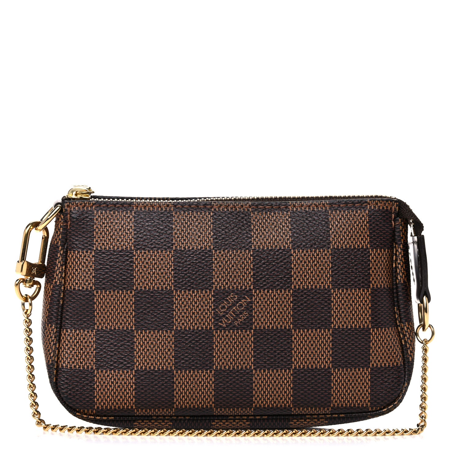 Louis Vuitton Damier Ebene Mini Pochette Accessories 1 of 11